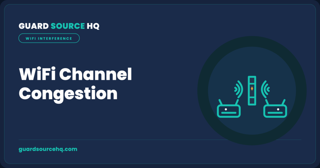 WiFi channel congestion and interference